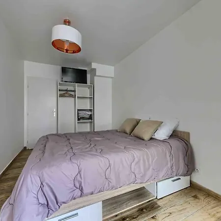 아파트 1 Min To Bedroom Flat With 2 Ac And Parking In Summer 니스
