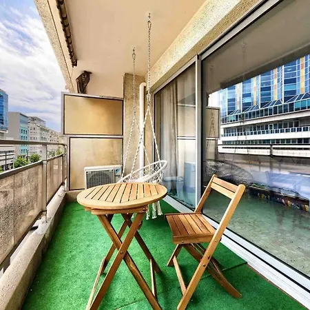 Lejlighed 1 Min To Bedroom Flat With 2 Ac And Parking In Summer Nice