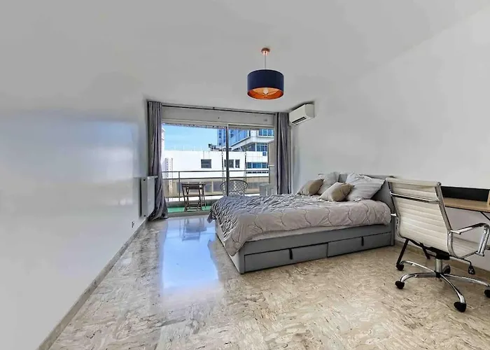 1 Min To Bedroom Flat With 2 Ac And Parking In Summer Appartement Nice